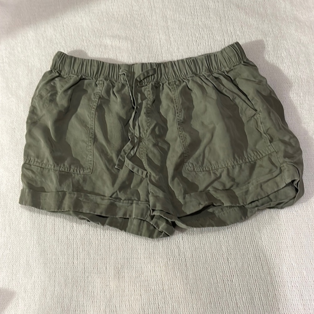 Green woman’s shorts